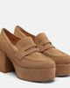 Gianvito Rossi Gianvito Rossi 35 suede loafer pumps - 1