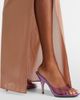 Gianvito Rossi Gianvito Rossi 95 leather-trimmed PVC mules - 2