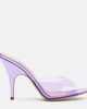 Gianvito Rossi Gianvito Rossi 95 leather-trimmed PVC mules - 5
