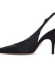 Gianvito Rossi Gianvito Rossi Black Sofia Sling Heels - 3
