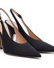 Gianvito Rossi Gianvito Rossi Black Sofia Sling Heels - 4