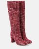 Gianvito Rossi Gianvito Rossi Bouclé knee-high boots - 1