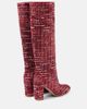 Gianvito Rossi Gianvito Rossi Bouclé knee-high boots - 2