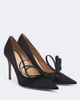 Gianvito Rossi Gianvito Rossi Bow-detail satin pumps - 1