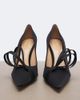 Gianvito Rossi Gianvito Rossi Bow-detail satin pumps - 6