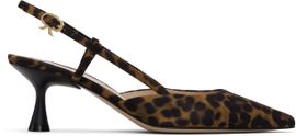 Gianvito Rossi Gianvito Rossi Brown Ascent 55 Heels