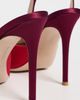 Gianvito Rossi Gianvito Rossi Crepe Satin Pumps Royale/Cardinal/Syrah - 4