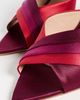 Gianvito Rossi Gianvito Rossi Crepe Satin Pumps Royale/Cardinal/Syrah - 6