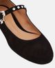 Gianvito Rossi Gianvito Rossi Crystal Mary Ribbon suede ballet flats - 6
