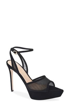 Gianvito Rossi Gianvito Rossi Dorotea Mesh Platform Sandal