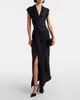 Gianvito Rossi Gianvito Rossi Dorotea suede-trimmed slingback pumps - 4