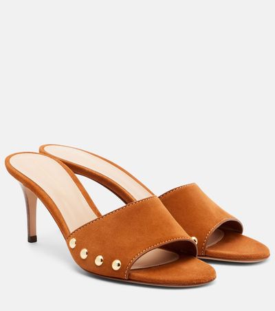 Gianvito Rossi Gianvito Rossi Embellished suede sandals