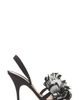 Gianvito Rossi Gianvito Rossi Fenice Satin & Feather Slingback Sandal - 3