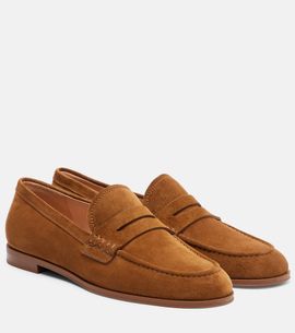 Gianvito Rossi Gianvito Rossi Georgie suede penny loafers