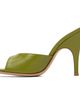 Gianvito Rossi Gianvito Rossi Green Sofia Mule Heeled Sandals - 3