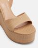 Gianvito Rossi Gianvito Rossi Haiti raffia platform wedge sandals - 6