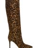 Gianvito Rossi Gianvito Rossi Hansen Leopard Print Pointed Toe Suede Over the Knee Boot - 3
