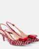 Gianvito Rossi Gianvito Rossi BouclÃ© slingback pumps - 1
