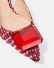 Gianvito Rossi Gianvito Rossi BouclÃ© slingback pumps - 5