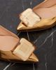Gianvito Rossi Gianvito Rossi Jaipur metallic leather ballet flats - 5