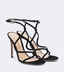 Gianvito Rossi Gianvito Rossi Jungle Mamba embellished suede sandals