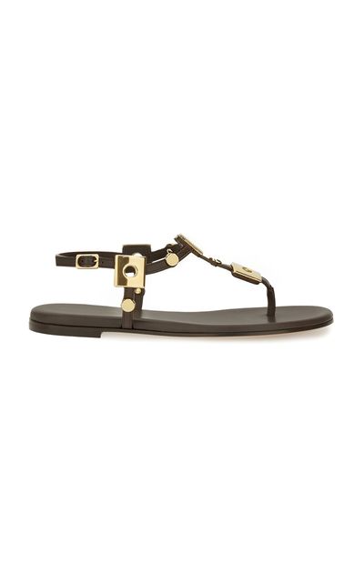 Gianvito Rossi Gianvito Rossi Jupiter Leather Sandals