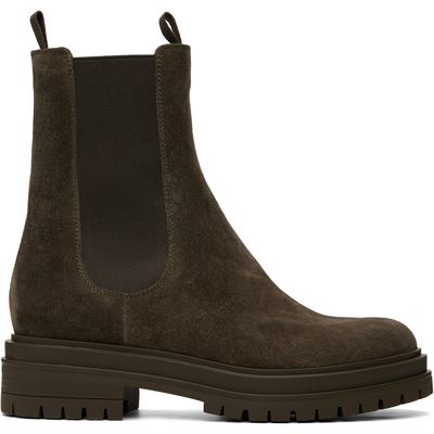 Gianvito Rossi Gianvito Rossi Khaki Chester Boots