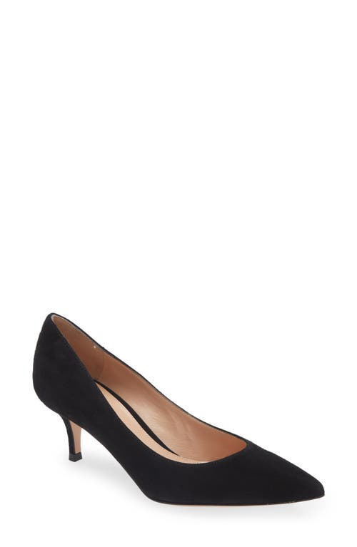 Gianvito Rossi Gianvito Rossi Kitten Heel Pointed Toe Pump