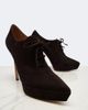 Gianvito Rossi Gianvito Rossi Lace-up suede platform pumps - 6