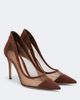 Gianvito Rossi Gianvito Rossi Leather-trimmed pumps - 1