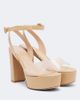 Gianvito Rossi Gianvito Rossi Leather and PVC platform sandals - 1