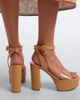 Gianvito Rossi Gianvito Rossi Leather and PVC platform sandals - 3