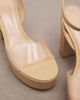 Gianvito Rossi Gianvito Rossi Leather and PVC platform sandals - 6