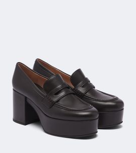 Gianvito Rossi Gianvito Rossi Leather platform loafers