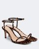 Gianvito Rossi Gianvito Rossi Leopard print velvet sandals - 1