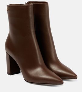Gianvito Rossi Gianvito Rossi Lyell leather ankle boots