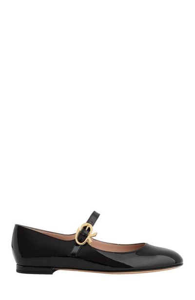 Gianvito Rossi Gianvito Rossi Mary Ribbon 05 Ballerina