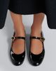 Gianvito Rossi Gianvito Rossi Mary Ribbon patent leather Mary Jane flats - 3