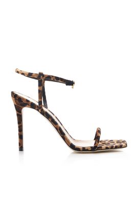 Gianvito Rossi Gianvito Rossi Mayfair Leopard Velvet Sandals