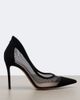 Gianvito Rossi Gianvito Rossi Mesh and suede pumps - 5