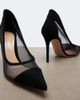 Gianvito Rossi Gianvito Rossi Mesh and suede pumps - 6