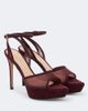 Gianvito Rossi Gianvito Rossi Mesh platform slingback sandals - 1