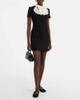 Gianvito Rossi Gianvito Rossi MJ leather-trimmed lace ballet flats - 3