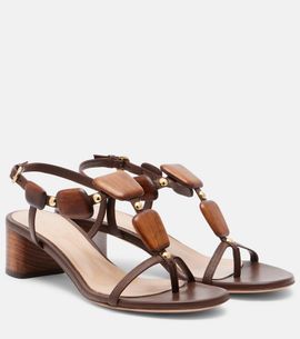 Gianvito Rossi Gianvito Rossi Munduk embellished leather sandals