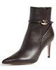 Gianvito Rossi Gianvito Rossi Nappa Booties Moka - 1