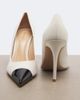 Gianvito Rossi Gianvito Rossi Patent leather-trimmed leather pumps - 6