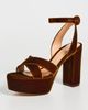 Gianvito Rossi Gianvito Rossi Sabrina Velluto Heels Brown - 2
