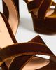 Gianvito Rossi Gianvito Rossi Sabrina Velluto Heels Brown - 6