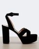 Gianvito Rossi Gianvito Rossi Sabrina velvet platform sandals - 5