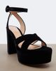 Gianvito Rossi Gianvito Rossi Sabrina velvet platform sandals - 6